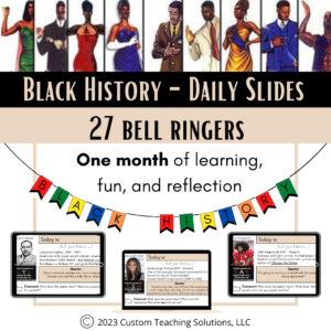 Black History Month Bell Ringers