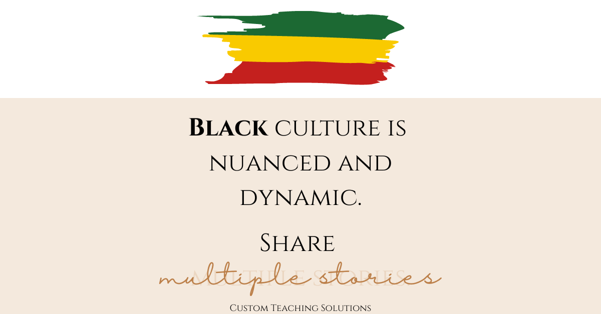 Black culture, Black history