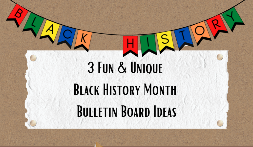 Black history month bulletin Board ideas - cover
